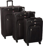 American Tourister Softside 3-Piece Spinner Wheel Luggage Set Reviews