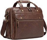 Bosidu Waterproof Leather Briefcase Business Travel Messenger Bag For Men Reviews