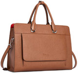 Bostanten Laptop Leather Briefcase Slim Messenger Bag for Women Reviews