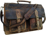 Cuero Vintage Leather Laptop Messenger Bags for Men  Reviews