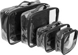 ExPacking Premium PVC Clear Plastic Packing Cubes for Travel Reviews