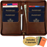 Excello Global Products Leather Document Organiser Travel Wallet Reviews