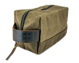 Fat Felt Durable Waxed Cotton Canvas Shave and Toiletry Kit Reviews