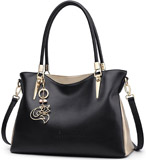 Foxer Women Leather Organised Shoulder Bag Top Handle Satchel Handbag Reviews