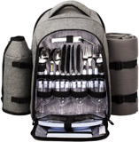 Hap Tim Waterproof Picnic Organiser Backpack for 4 Person Reviews