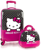 Hey's America Valued Hello Kitty Spinner Luggage and Beauty Case Pink Reviews