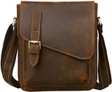 Jack&Chris Handmade Men's Leather Shoulder Messenger Bag  Reviews