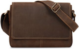 Kattee Genuine Leather Laptop Briefcase Messenger Bag for Men Reviews