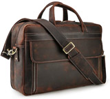 Lannsyne VintageLeather Laptop Messenger Briefcases Bag For Men Reviews