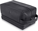 Make Life Exclusive Black Leather Toiletry Bag for Men Reviews