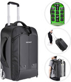 Neewer Convertible Wheeled Camera Luggage Backpack Trolley Case Reviews