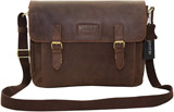 Picchio Men's Leather Messenger Shoulder Laptop Bag Reviews