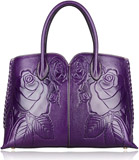 Pijushi Designer Floral Women's Handbags Top Handle Satchel Tote Bags Reviews