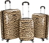 Rockland Safari Hardside Spinner Wheel Luggage 3-Piece Set Reviews