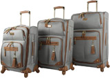 Steve Madden Designer Luggage 3 Piece Expandable Lightweight Spinner Set Reviews