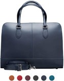 Su.B.dgn Women's Leather Briefcase Laptop Bag with Trolley Strap Reviews