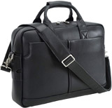 Texbo Genuine Leather Men's Laptop Briefcase Messenger Bag Reviews