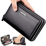 Valentoria Long Leather Cellphone Wallet Purse for Men  Reviews