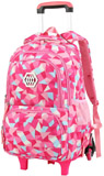 Vbg Vbiger Rolling Backpack Trolley School Bag for Grils Reviews
