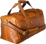 Viosi Genuine Leather Oversized Carry-On Weekend Duffel Travel Bag Reviews