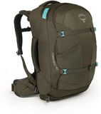 Osprey Fairview Women's Travel Backpack Lockable U-zip Duffel-style