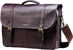 Samsonite Colombian Leather Messenger Bag