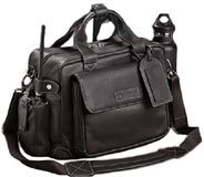 Lightspeed Aviation Leather Flight Bag