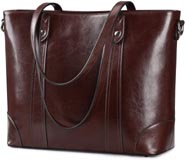 S-zone Leather Laptop Bag Handbag