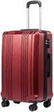 Coolife Spinner Hard Lightweight Suitcase