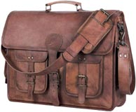 Kpl Leather Briefcase Laptop Bag