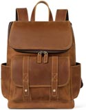 Bostanten Vintage Leather Laptop Backpack