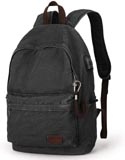 Muzee Canvas Lightweight Student Backpack