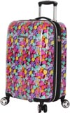 Betsey Johnson Hard Carry-on Spinner Luggage