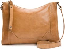 Frye Melissa Zip Leather Crossbody Bag