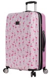 Betsey Johnson Large  Expandable Lightweight Suitcase