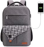 Lekebaby Laptop College Women Backpack