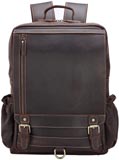 Tiding Leather Backpack For College
