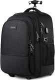 Yorepek Wheeled Water Resistant Large Backpack