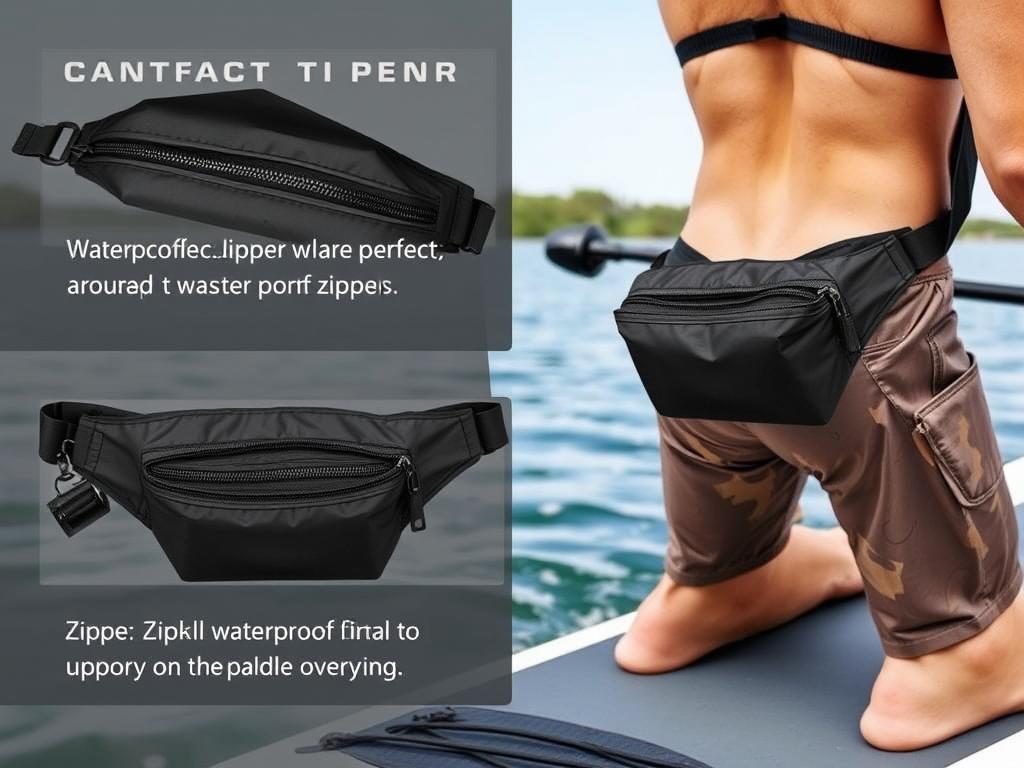 Atoll Overkill waterproof fanny pack for paddle boarding Atoll Overkill waterproof fanny pack for paddle boarding