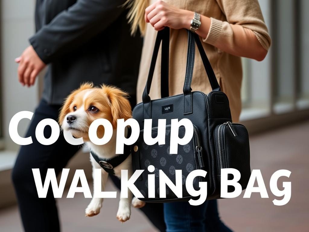 Cocopup Dog Walking Bag in stylish design Cocopup Dog Walking Bag in stylish design