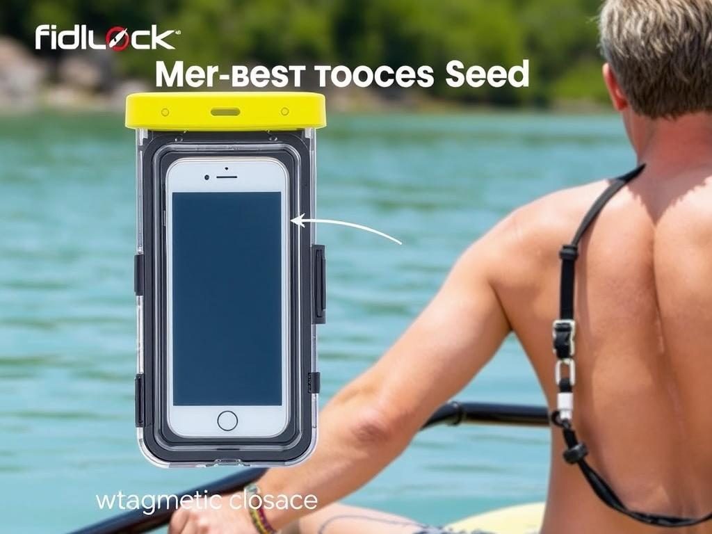 Fidlock Medi waterproof phone case with magnetic closure Fidlock Medi waterproof phone case with magnetic closure