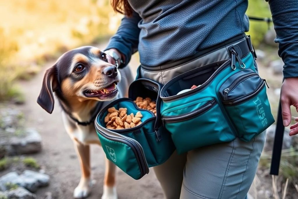 Kibble Carrier Nomad Pack - premium best fanny pack for dog walking with food storage Kibble Carrier Nomad Pack - premium best fanny pack for dog walking with food storage