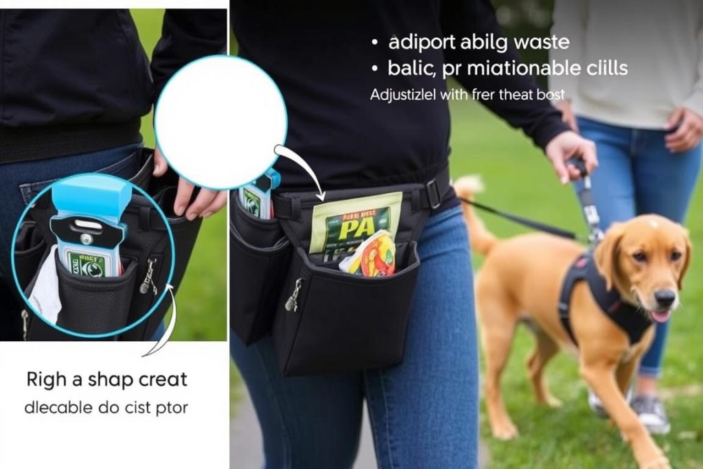 Paw Lifestyles Fanny Pack - best fanny pack for dog walking with waste bag dispenser and treat pouch Paw Lifestyles Fanny Pack - best fanny pack for dog walking with waste bag dispenser and treat pouch