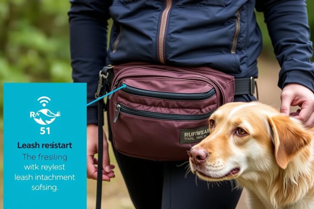 Ruffwear Home Trail Hip Pack - best fanny pack for dog walking with leash attachment and treat compartment Ruffwear Home Trail Hip Pack - best fanny pack for dog walking with leash attachment and treat compartment