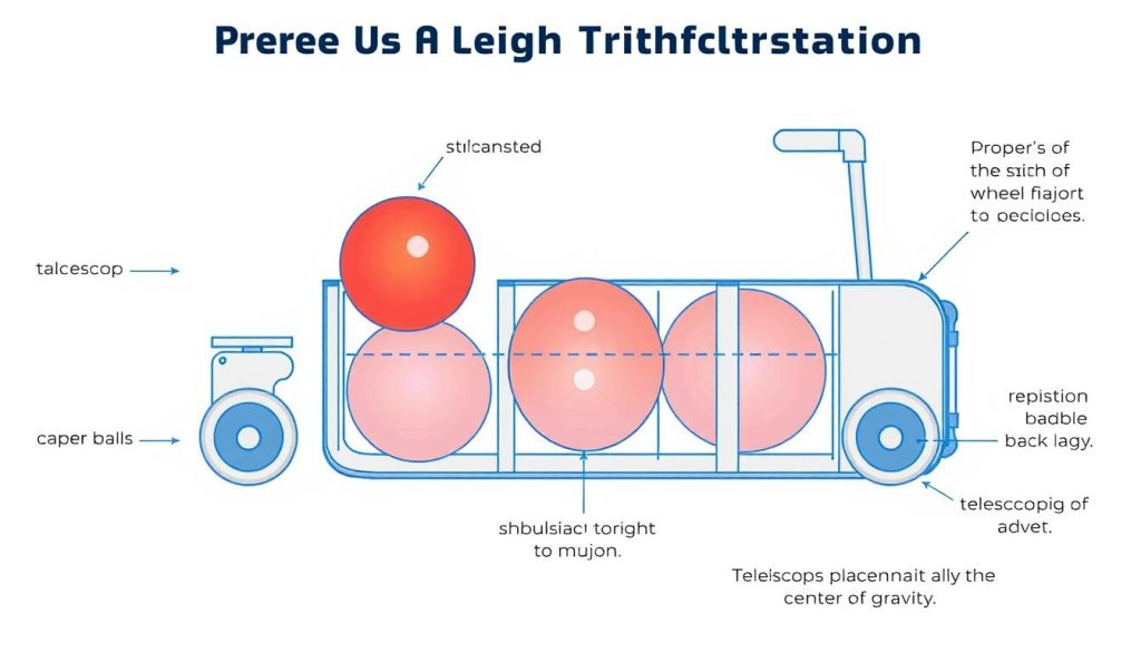 Diagram showing proper weight distribution in a 3 ball bowling bag Diagram showing proper weight distribution in a 3 ball bowling bag