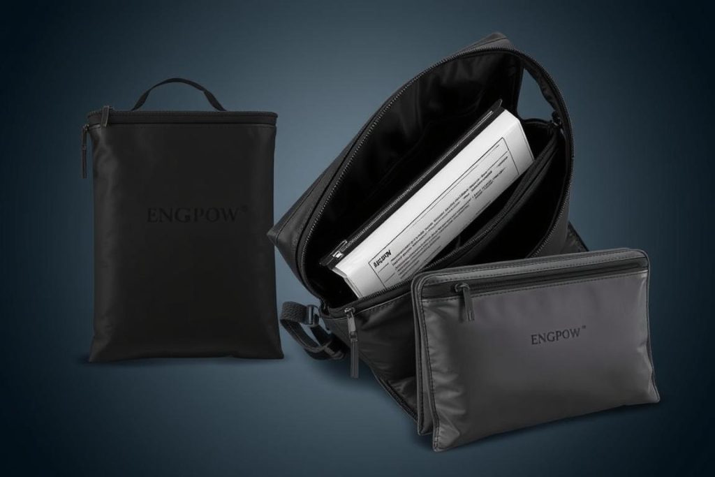 ENGPOW Fireproof Document Bag with dual-bag system for maximum protection