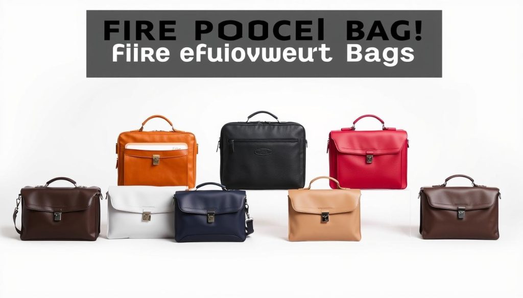 The 7 best fireproof bags for documents arranged side by side for comparison